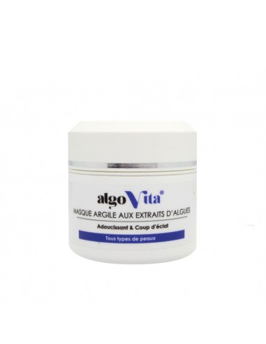 Masque Argile Algovita aux extraits d'algues - tous types de peau