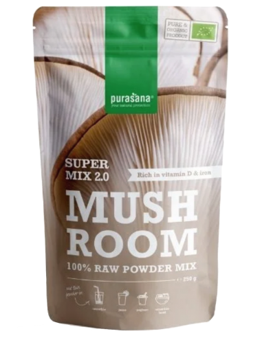 Mushroom mix en poudre bio - 250g