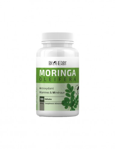 Moringa oleifera Bioherbs 100 gélules