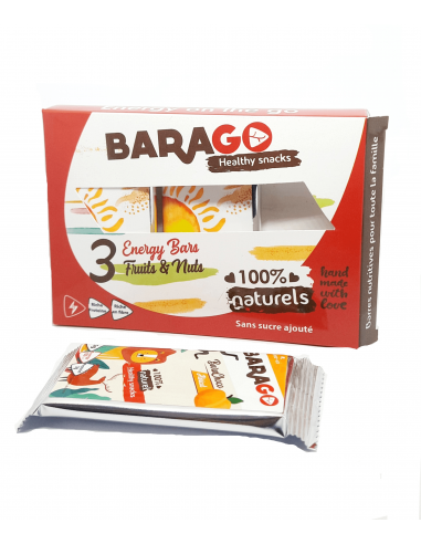 Barres énergétiques Healthy BARAGO