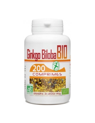 Ginkgo Biloba Bio 200 Comprimés
