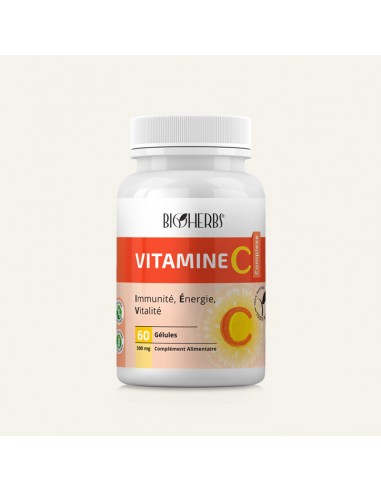 Vitamine C complexe 60 Gélules Bioherbs