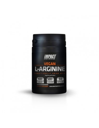 L-Arginine 50 Gélules Impact Nutrition