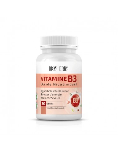 Vitamine B3 60 gélules Bioherbs