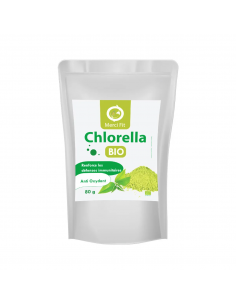 Chlorella en poudre Bio 80g...