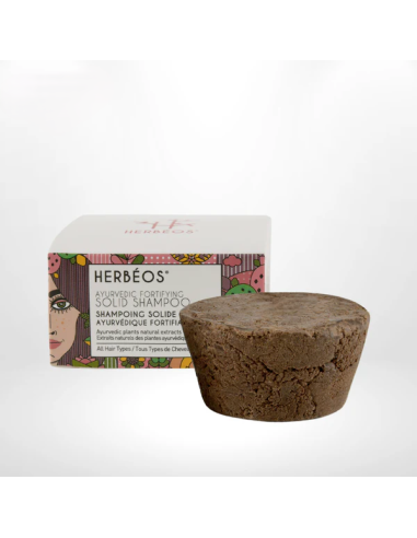 Shampoing Solide Ayurvédique Fortifiant 65g Herbeos