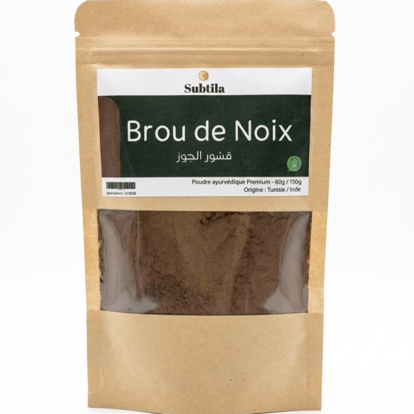 Poudre de brou de noix 100g subtila