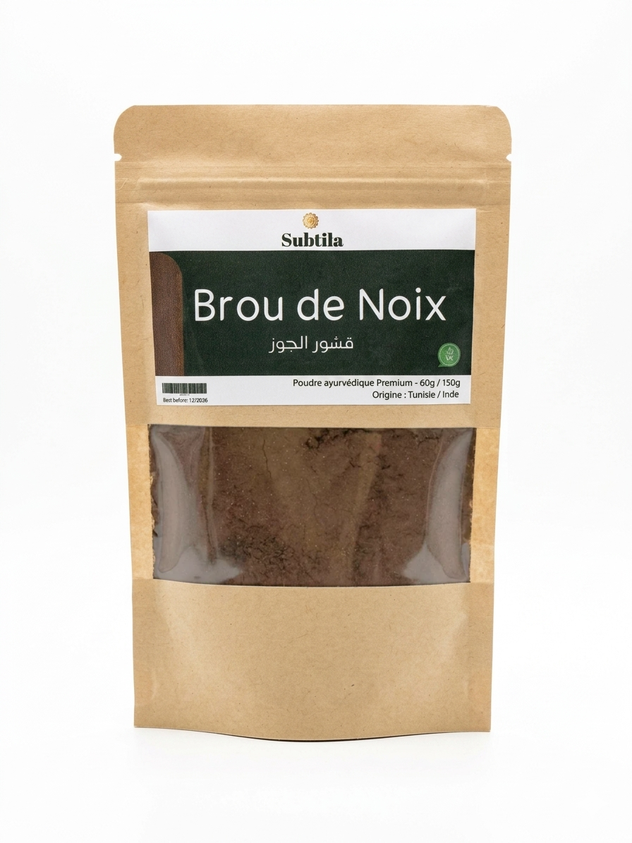 Poudre de brou de noix 100g subtila