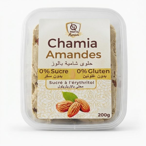 chamia aux amande 200g sans sucre merci fit