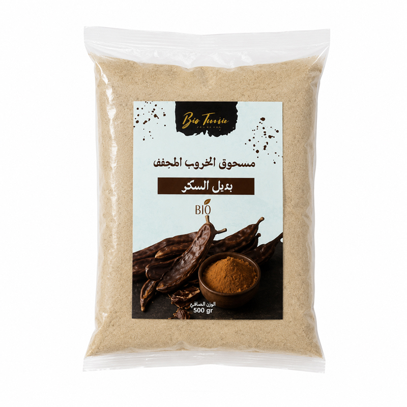 Farine de caroube (sucre de caroube) 500g Bio terroir