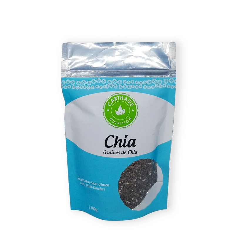 chia Carthage 100g nutrition