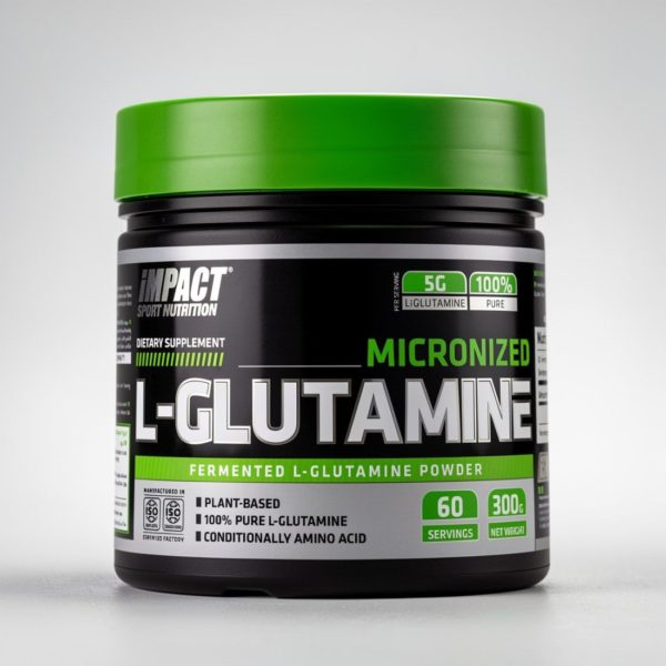 Micronized L-Glutamine 300g Impact Nutrition