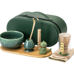 Set Matcha Traditionnel Japonais – Kit 8 Pièces avec Fouet Chasen et Bol